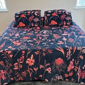 Anthropologie Duvet and Shams
